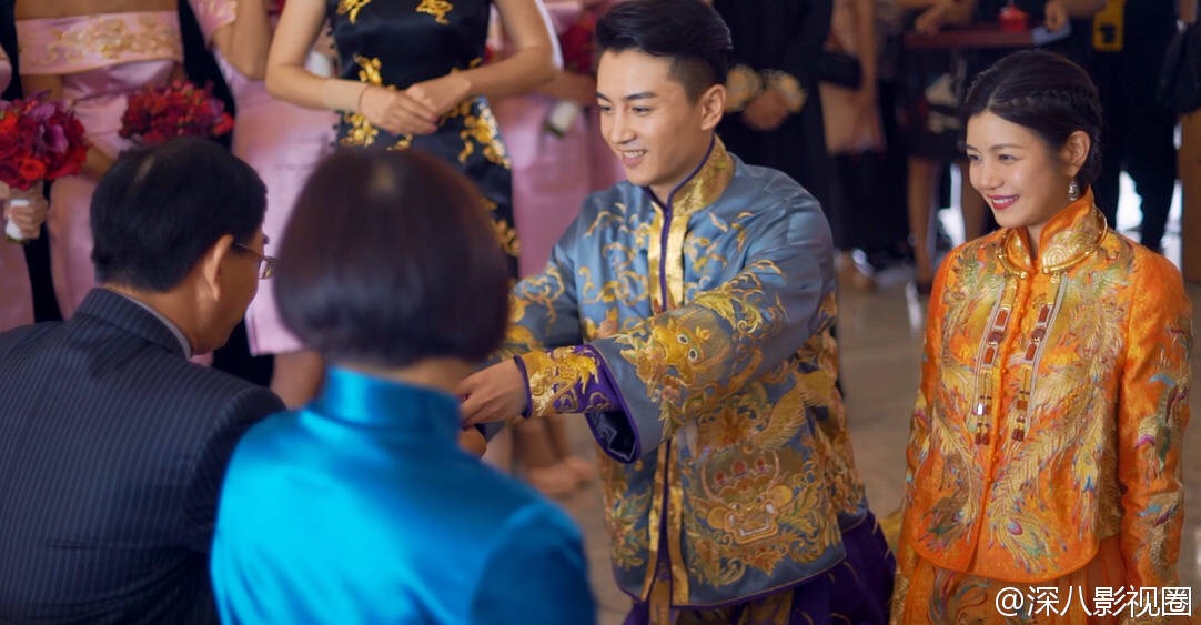陈晓陈妍希大婚中式婚纱美翻天张歆艺刘诗诗angelababy佟丽娅女星凤冠
