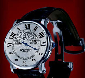 卡地亚 Rotonde de Cartier 大型日期腕表